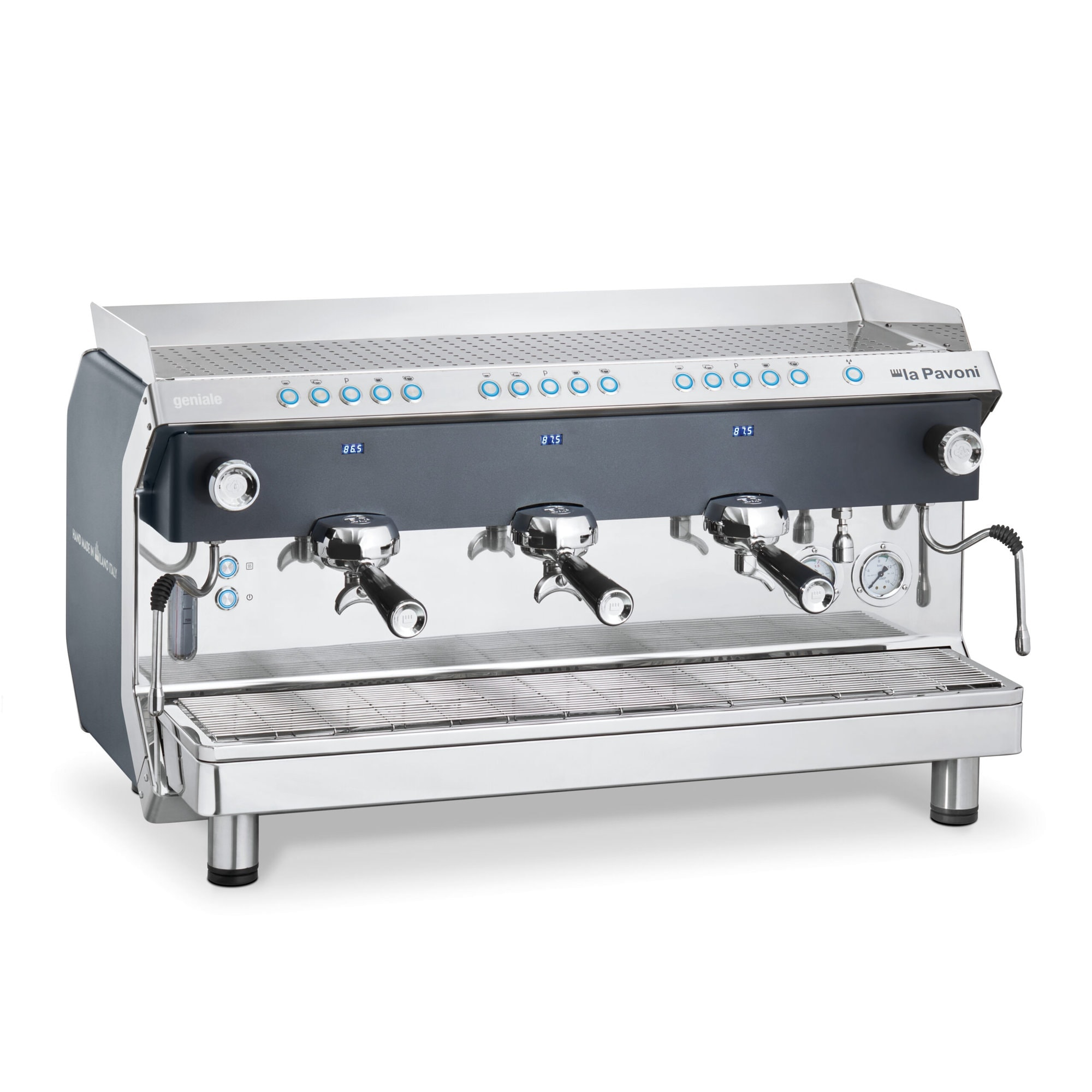 Automatyczny ekspres do kawy, 3-grupowy grafitowy, moc: 5465 W, wymiary (SxGxW): 914x515x550 mm