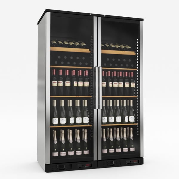Szafa chłodnicza na wino na 144 butelki, 800L, 1240x655x1850, Fagor Professional CWC-600
